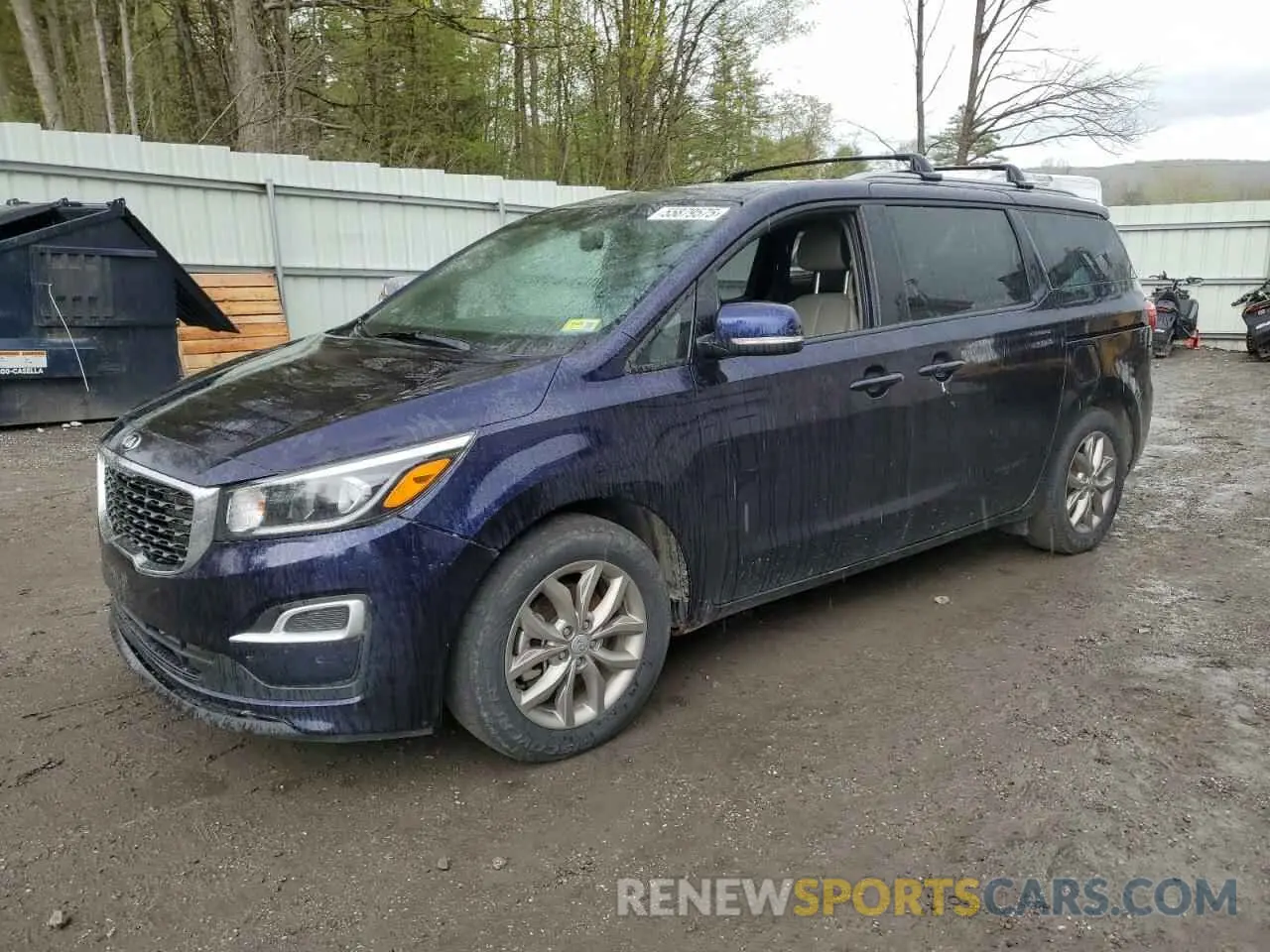 1 Photograph of a damaged car KNDMB5C17K6500783 KIA All Models 2019