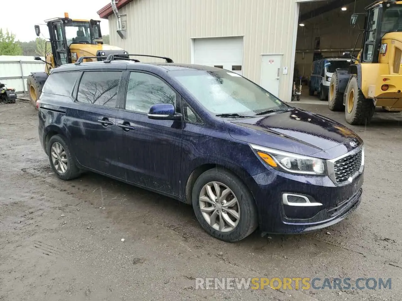 4 Photograph of a damaged car KNDMB5C17K6500783 KIA All Models 2019