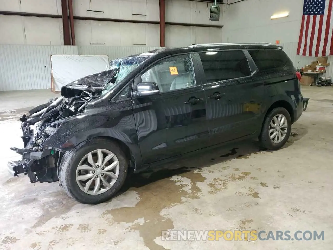 1 Photograph of a damaged car KNDMB5C17K6564905 KIA All Models 2019