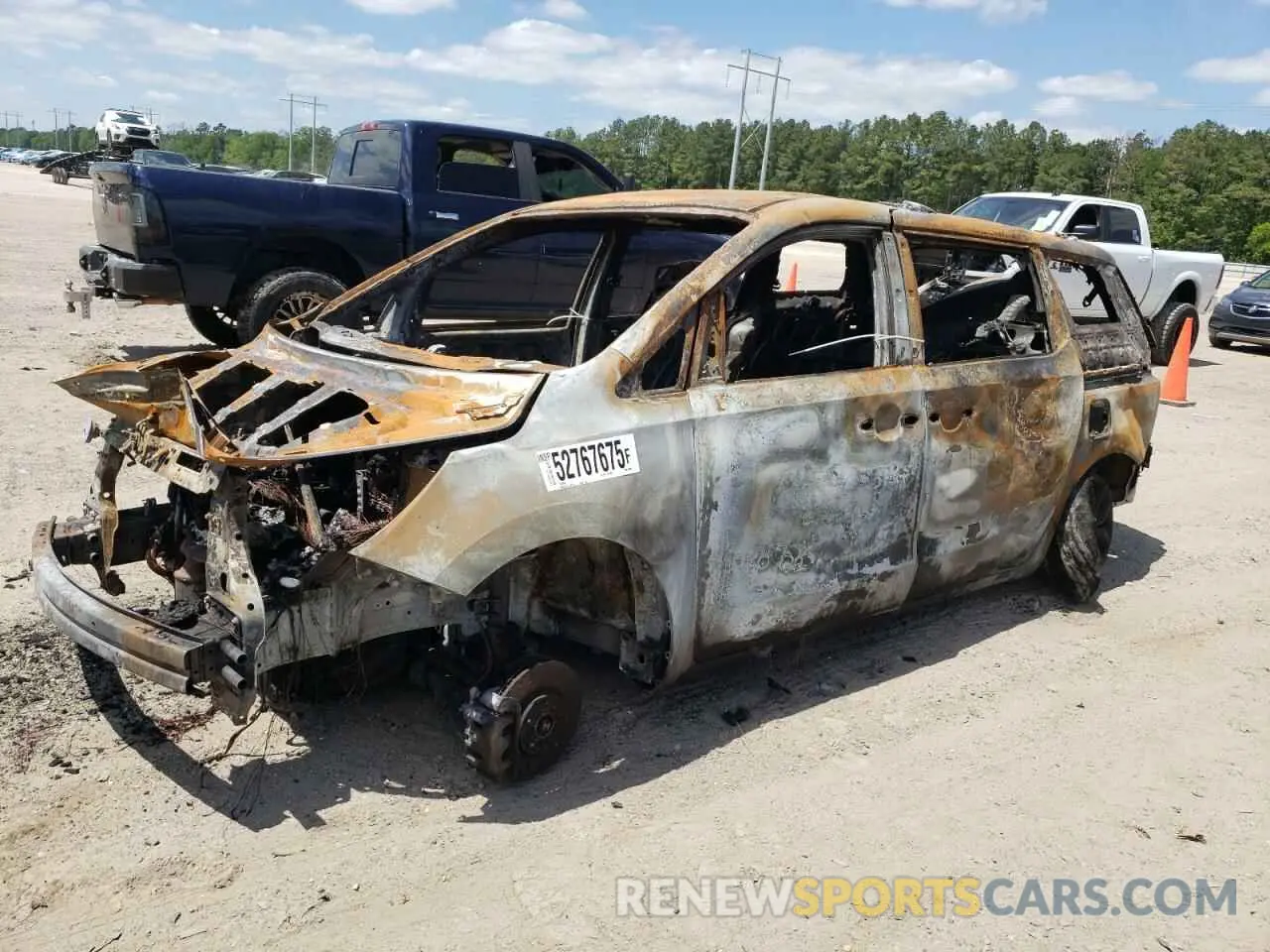1 Photograph of a damaged car KNDMB5C19K6527807 KIA All Models 2019