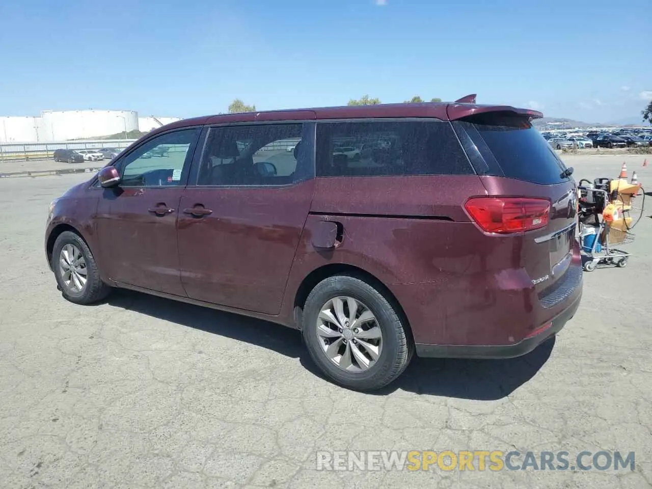 2 Photograph of a damaged car KNDMB5C1XK6553719 KIA All Models 2019