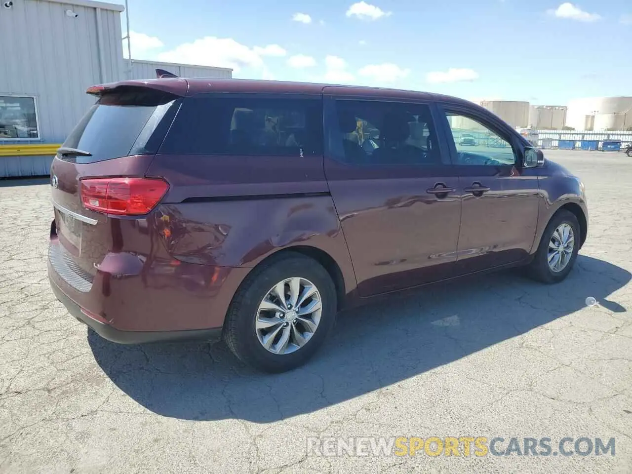 3 Photograph of a damaged car KNDMB5C1XK6553719 KIA All Models 2019