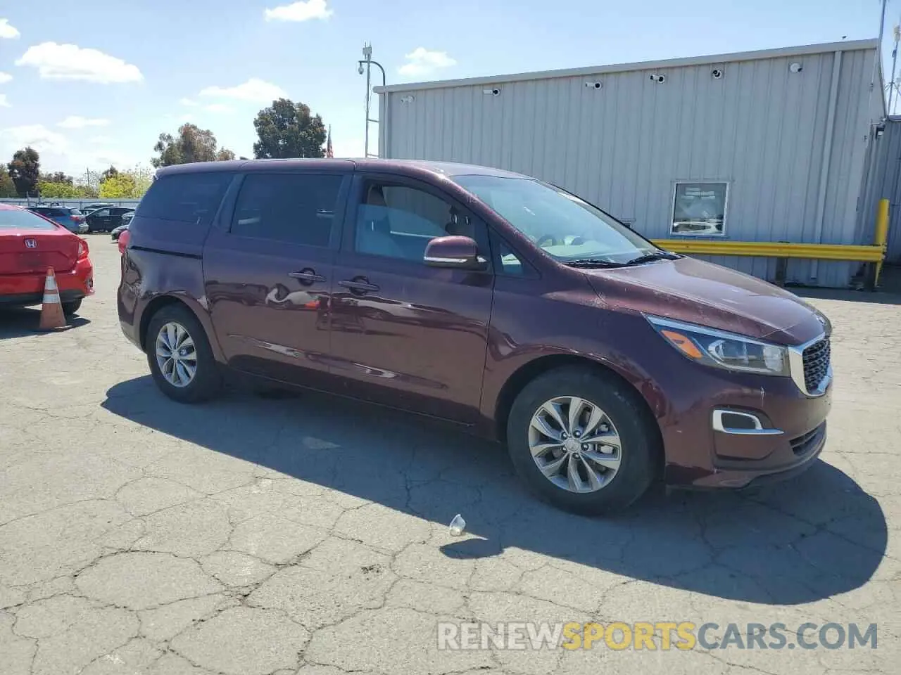 4 Photograph of a damaged car KNDMB5C1XK6553719 KIA All Models 2019