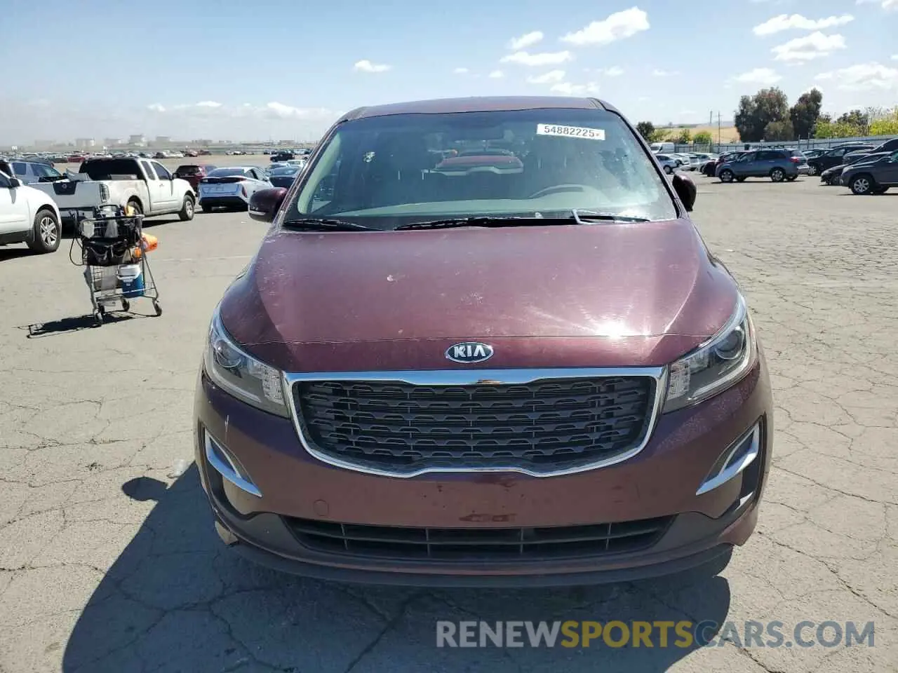 5 Photograph of a damaged car KNDMB5C1XK6553719 KIA All Models 2019
