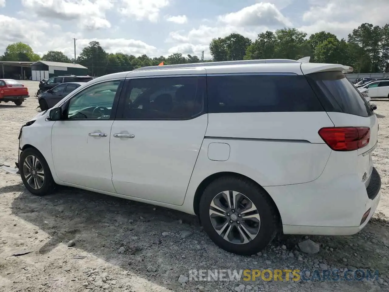 2 Photograph of a damaged car KNDMC5C14K6537559 KIA All Models 2019