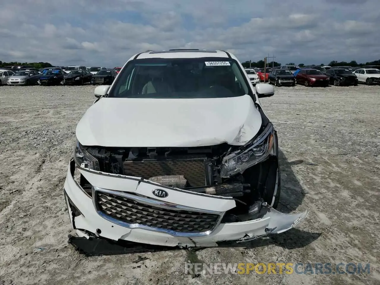 5 Photograph of a damaged car KNDMC5C14K6537559 KIA All Models 2019