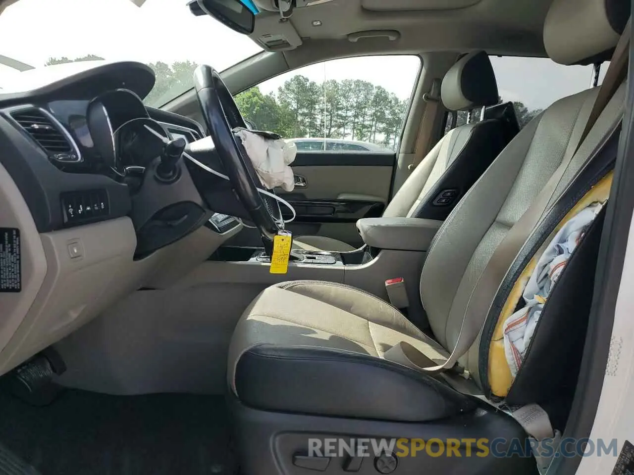 7 Photograph of a damaged car KNDMC5C14K6537559 KIA All Models 2019
