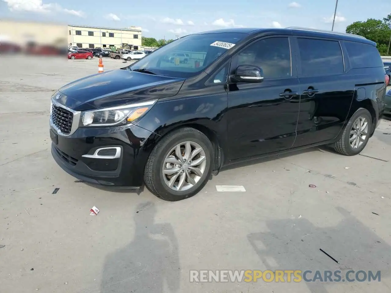 1 Photograph of a damaged car KNDMB5C10L6580297 KIA All Models 2020