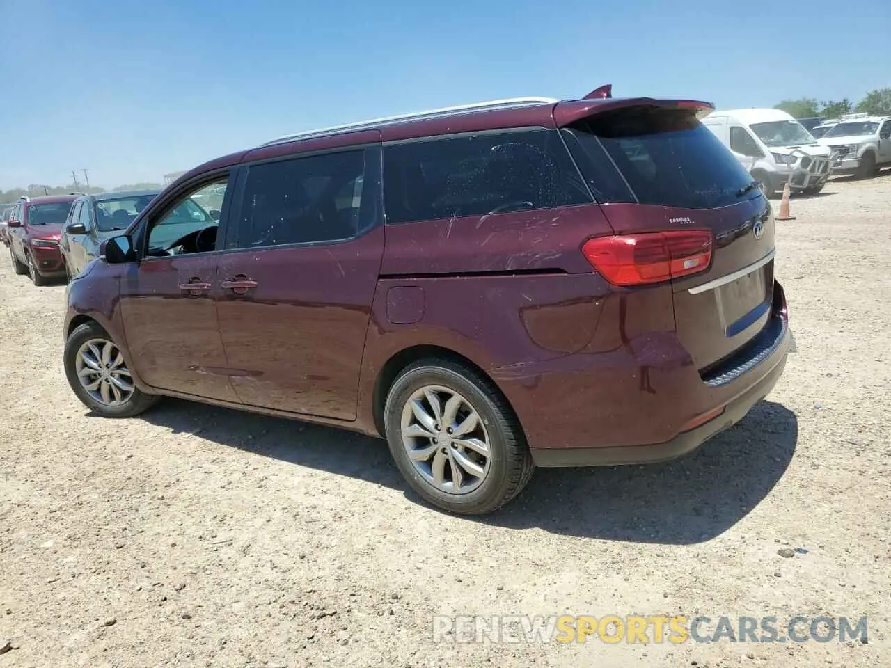2 Photograph of a damaged car KNDMB5C11L6580812 KIA All Models 2020