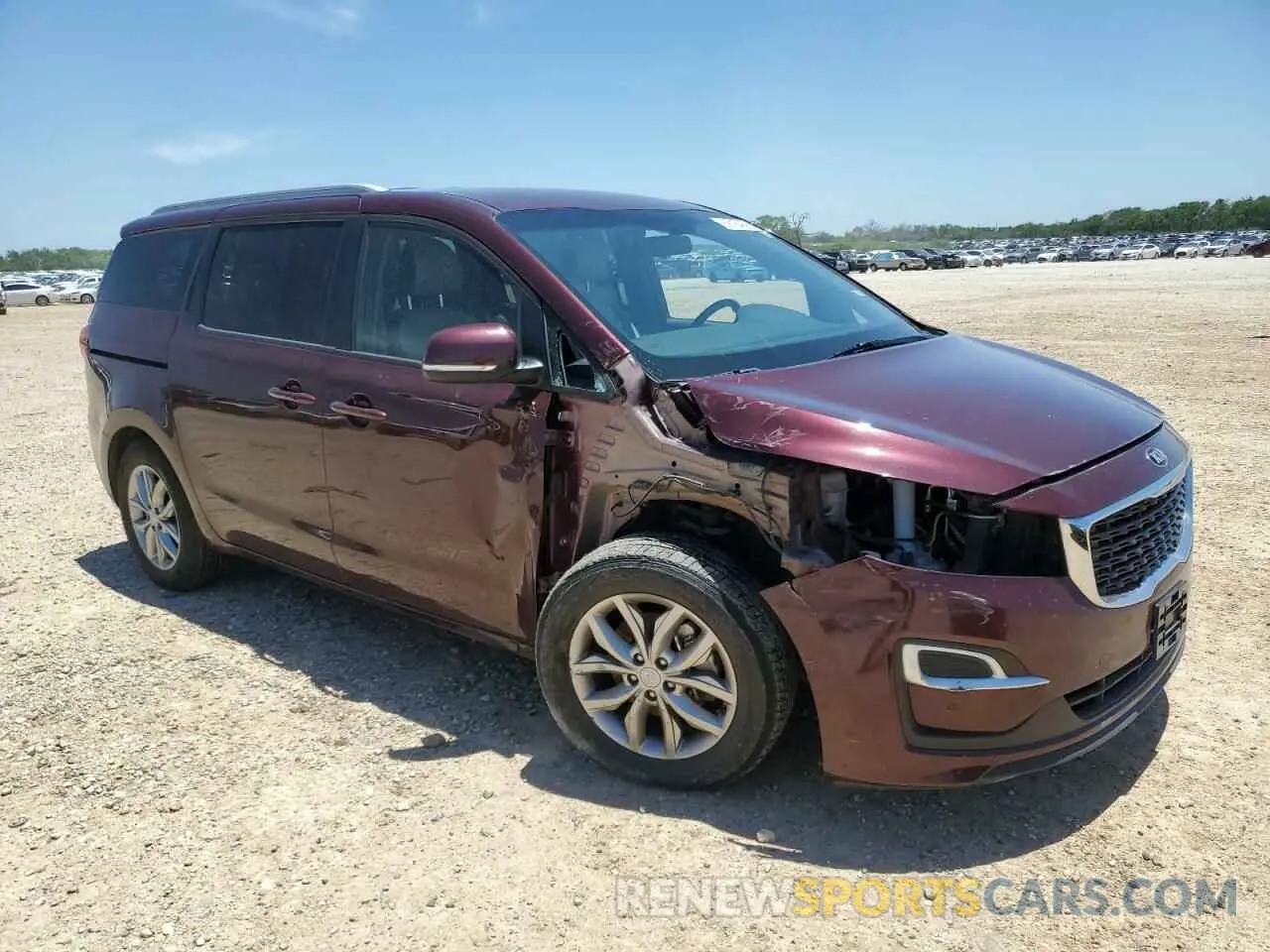 4 Photograph of a damaged car KNDMB5C11L6580812 KIA All Models 2020
