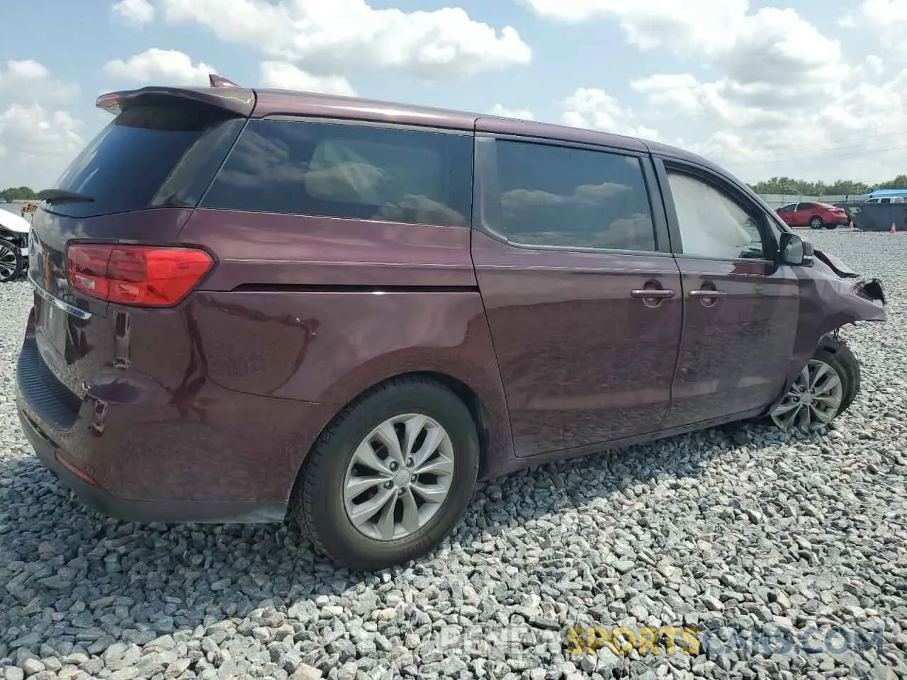 3 Photograph of a damaged car KNDMB5C11L6631130 KIA All Models 2020