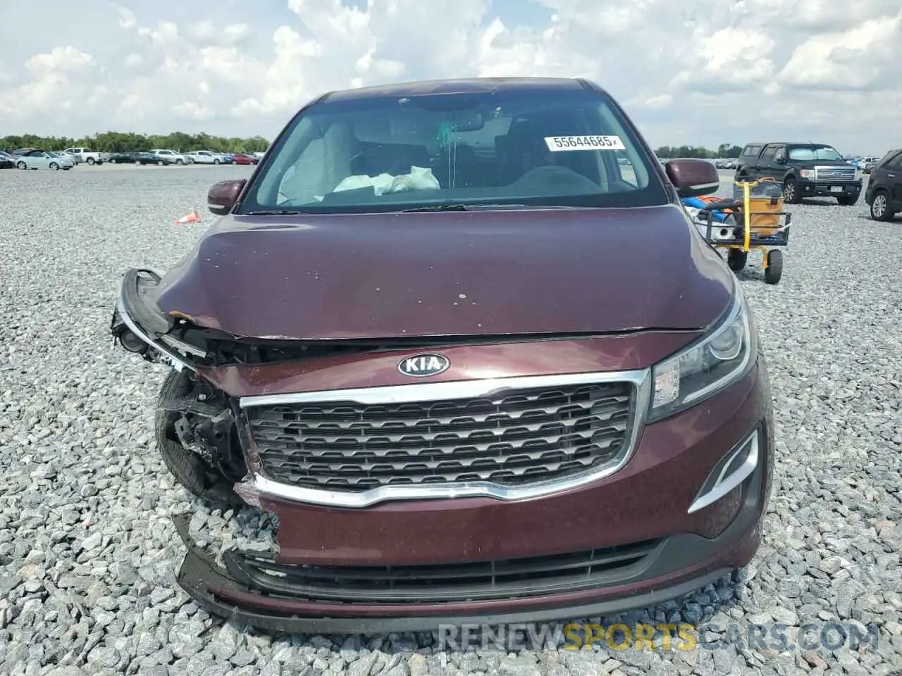 5 Photograph of a damaged car KNDMB5C11L6631130 KIA All Models 2020