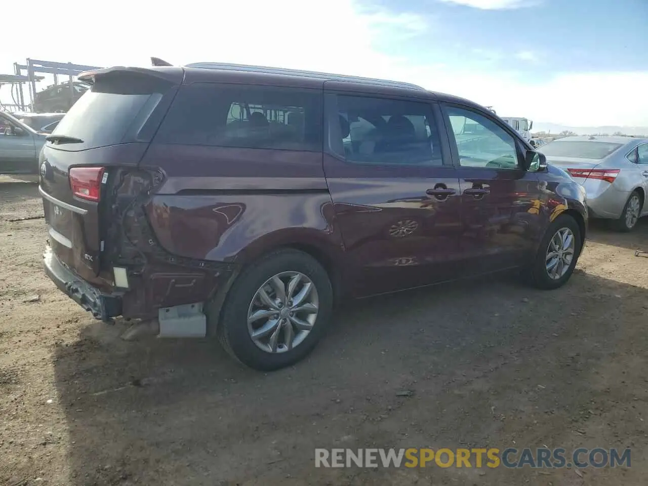 3 Photograph of a damaged car KNDMB5C17L6647865 KIA All Models 2020
