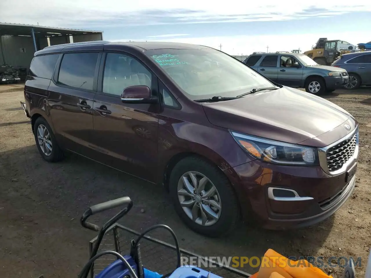 4 Photograph of a damaged car KNDMB5C17L6647865 KIA All Models 2020