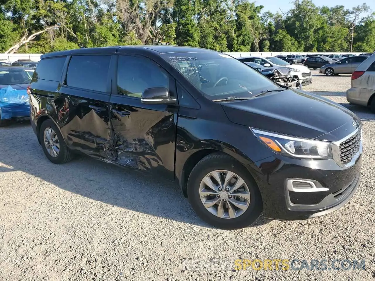 4 Photograph of a damaged car KNDMB5C16M6662925 KIA All Models 2021