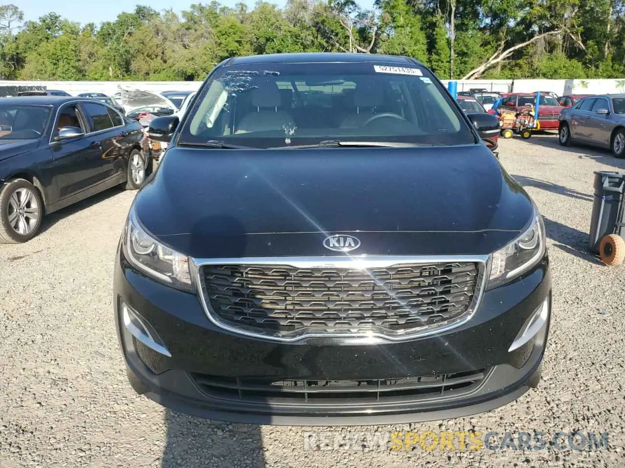 5 Photograph of a damaged car KNDMB5C16M6662925 KIA All Models 2021