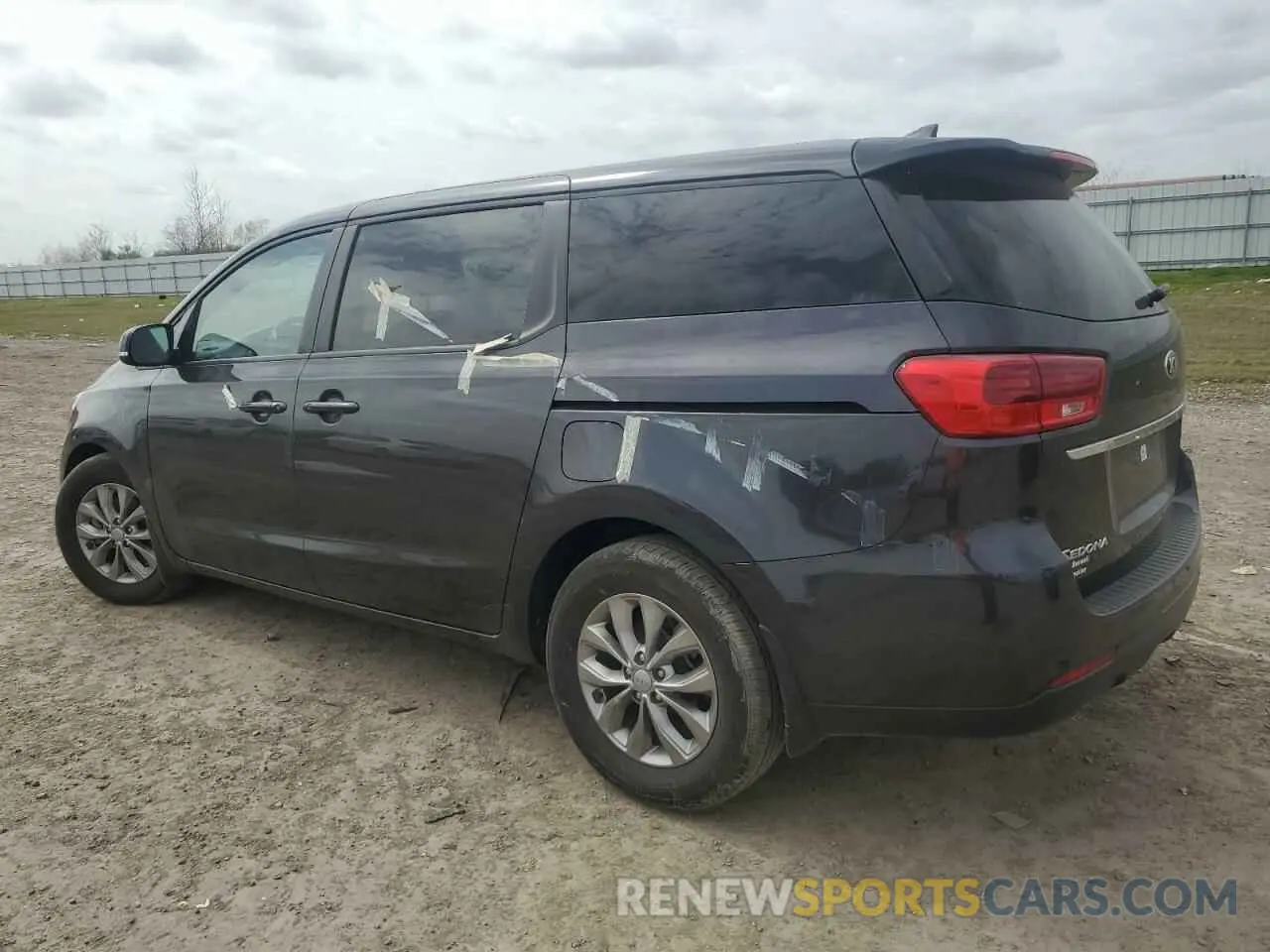 2 Photograph of a damaged car KNDMB5C17M6665266 KIA All Models 2021