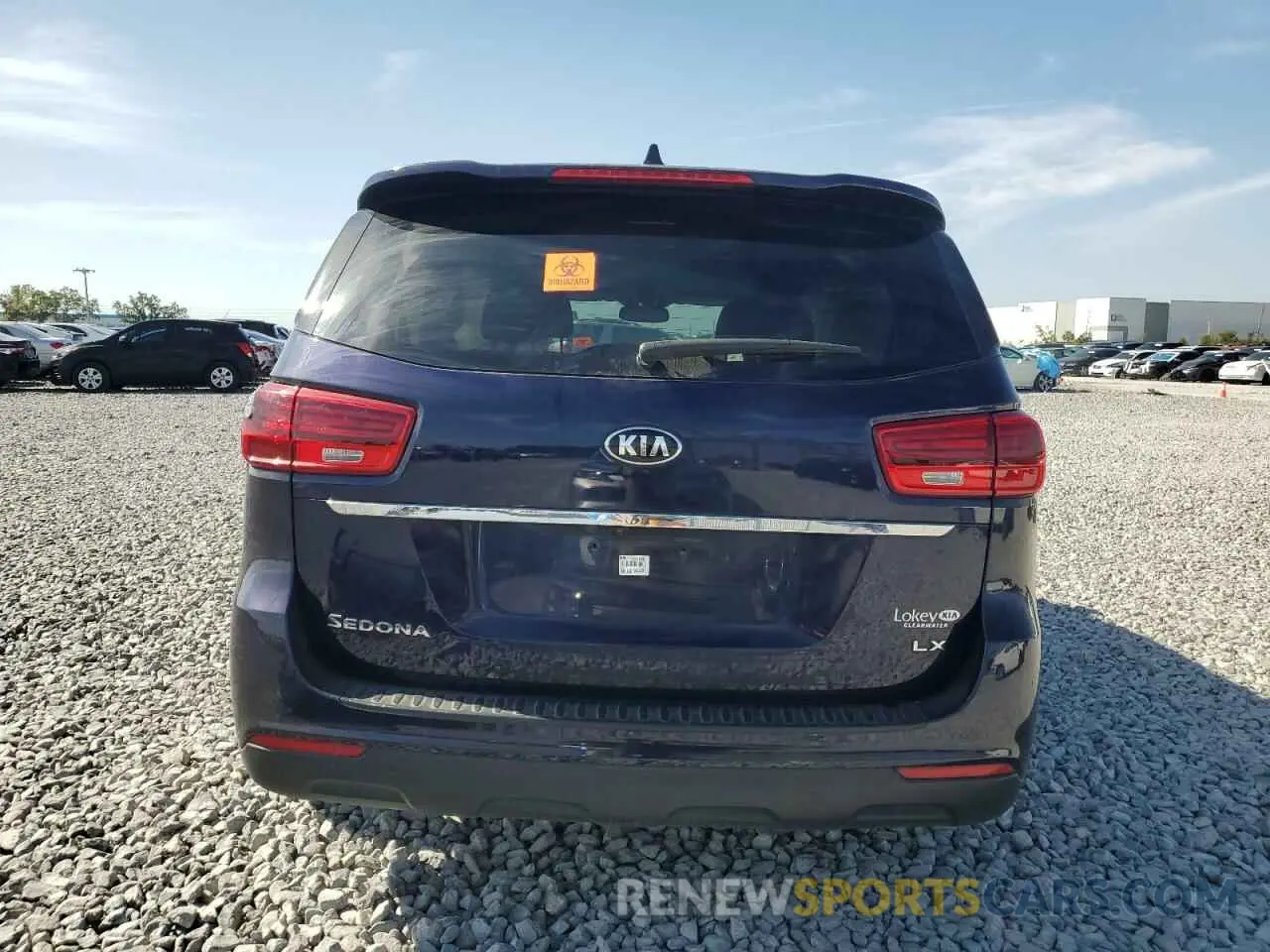 6 Photograph of a damaged car KNDMB5C17M6667292 KIA All Models 2021