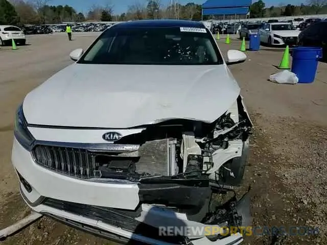 10 Photograph of a damaged car KNALC4J13K5154806 KIA CADENZA 2019