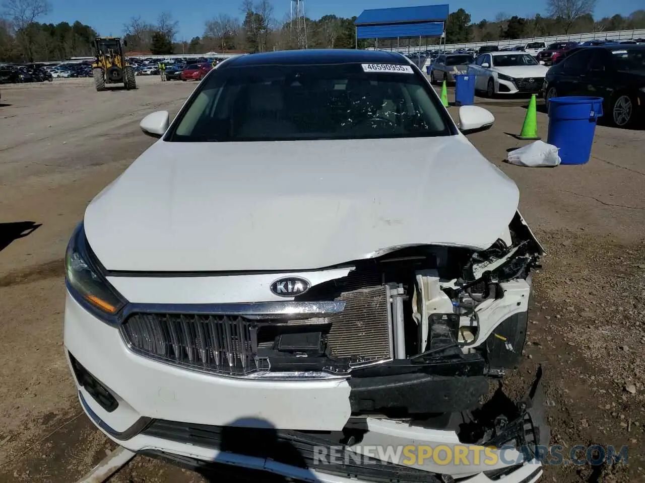 5 Photograph of a damaged car KNALC4J13K5154806 KIA CADENZA 2019