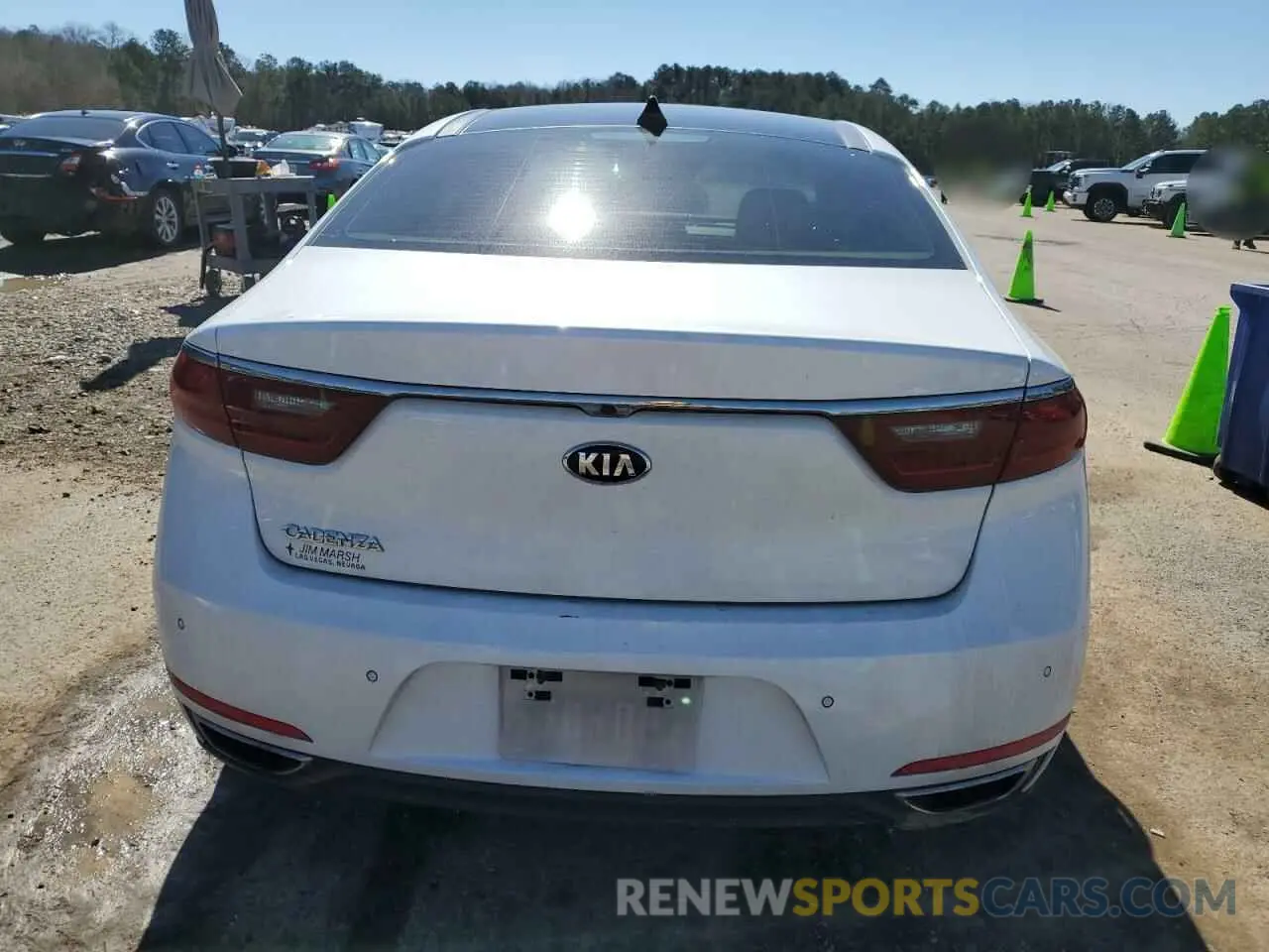 6 Photograph of a damaged car KNALC4J13K5154806 KIA CADENZA 2019