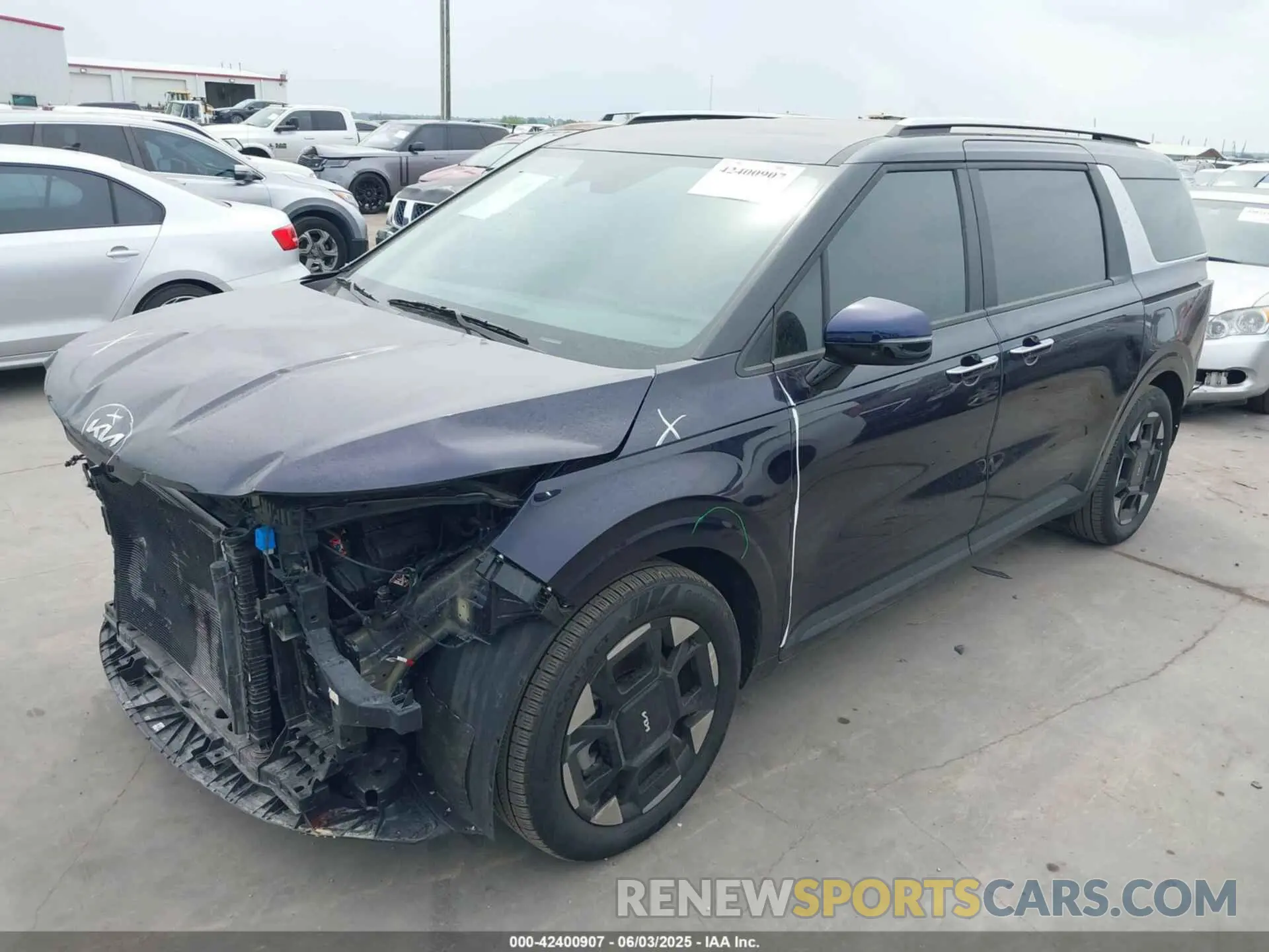 2 Photograph of a damaged car KNDNC5K38S6505527 KIA CARNIVAL 2025