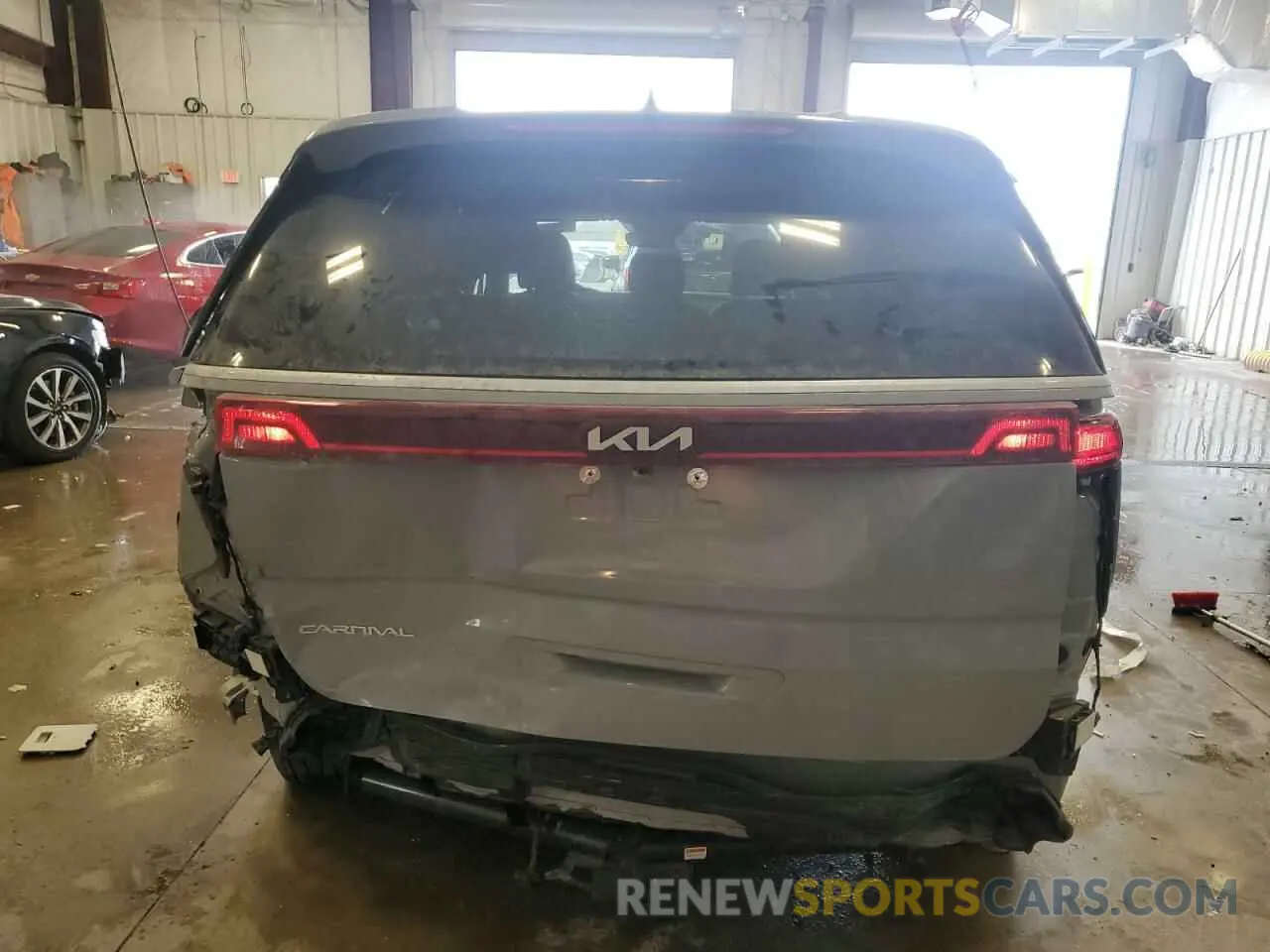 6 Photograph of a damaged car KNDNC5H30R6442389 KIA CARNIVAL E 2024