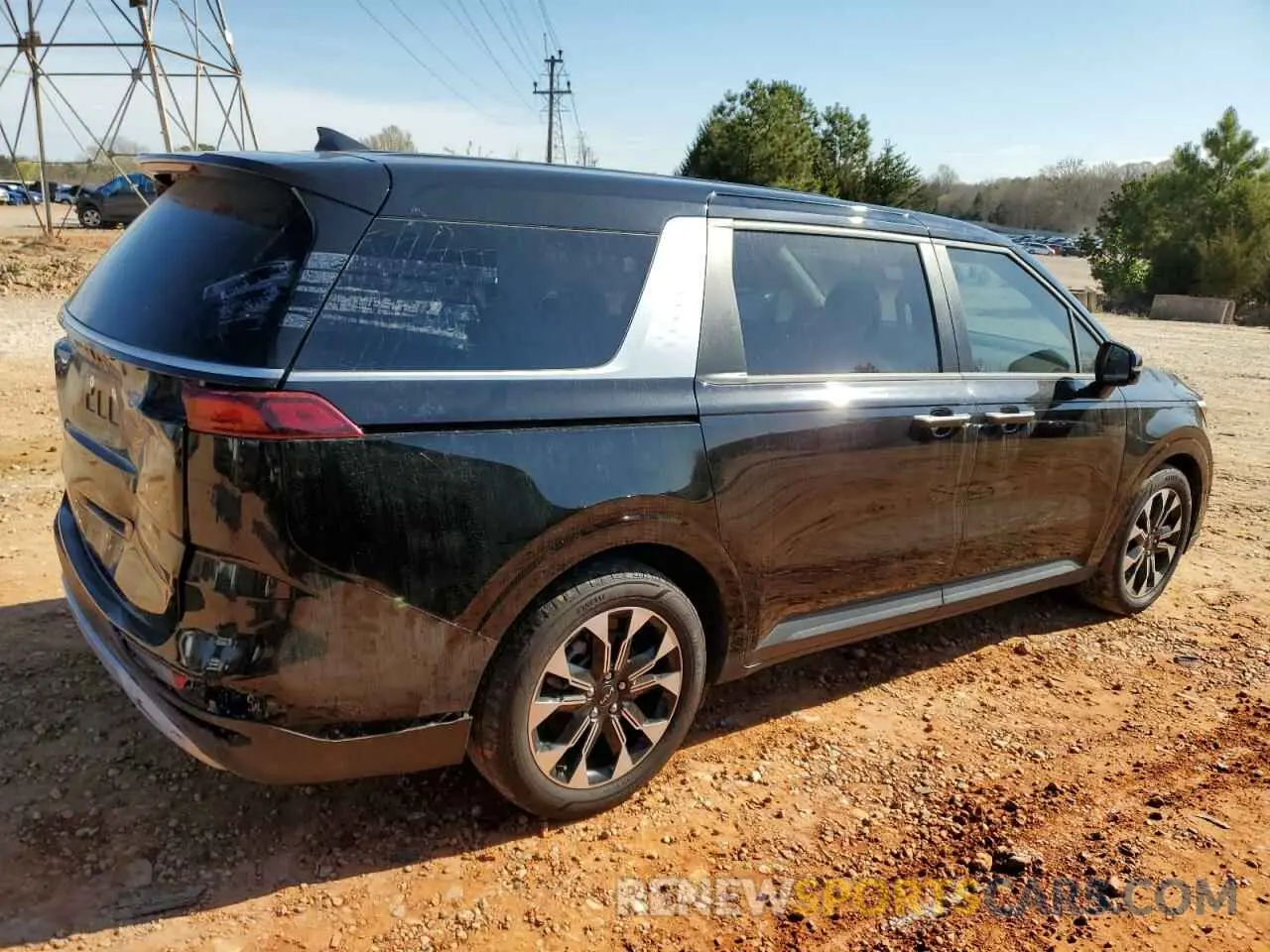3 Photograph of a damaged car KNDNC5H3XR6373095 KIA CARNIVAL E 2024