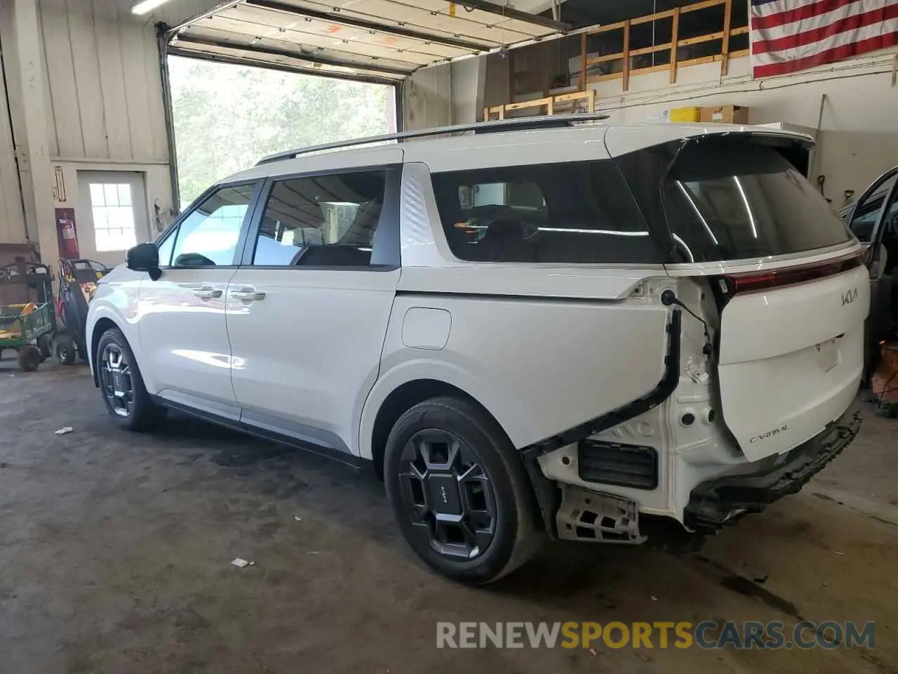 2 Photograph of a damaged car KNDNC5KA6S6048893 KIA CARNIVAL E 2025