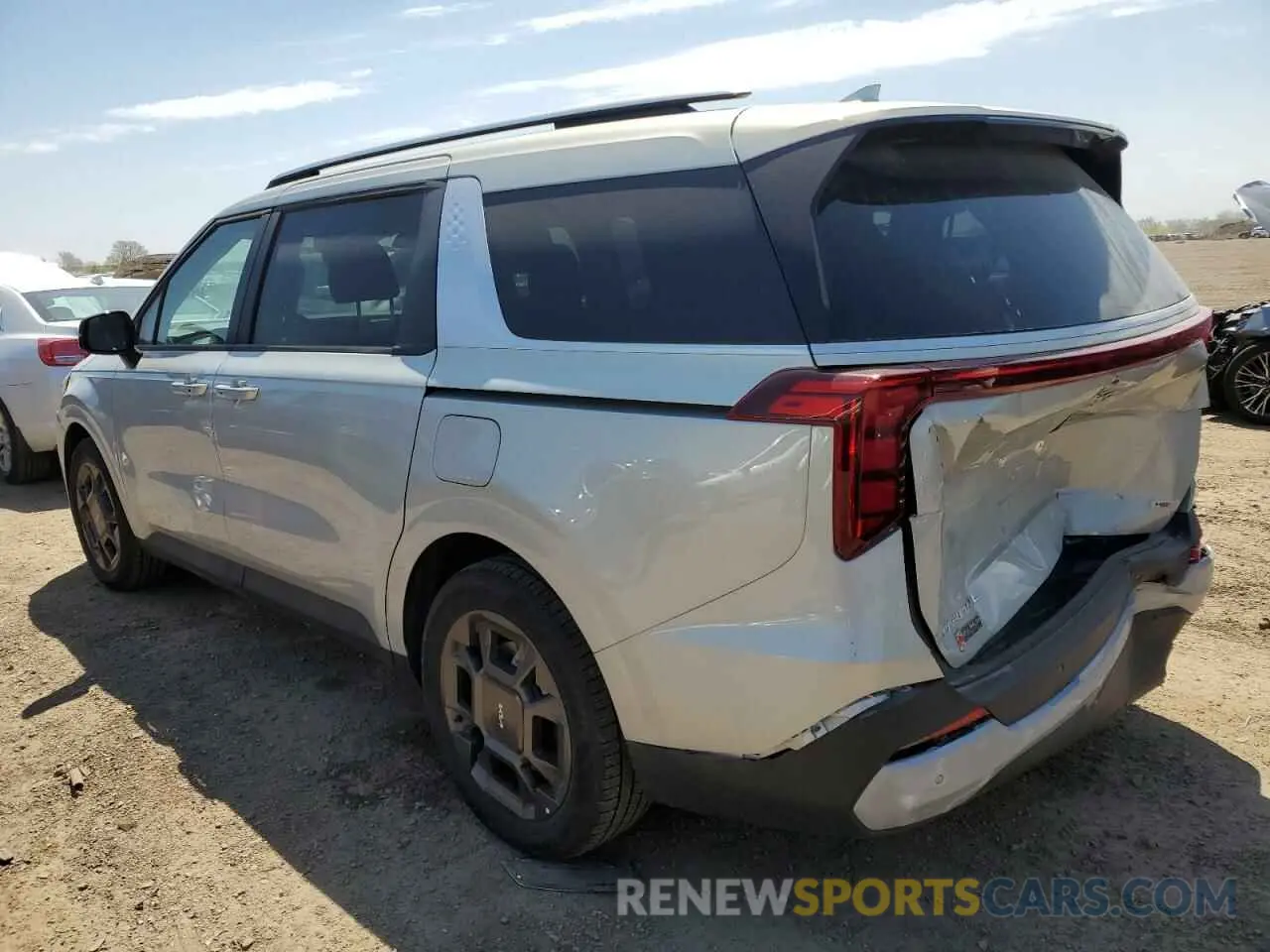 2 Photograph of a damaged car KNDNC5KA8S6040956 KIA CARNIVAL E 2025