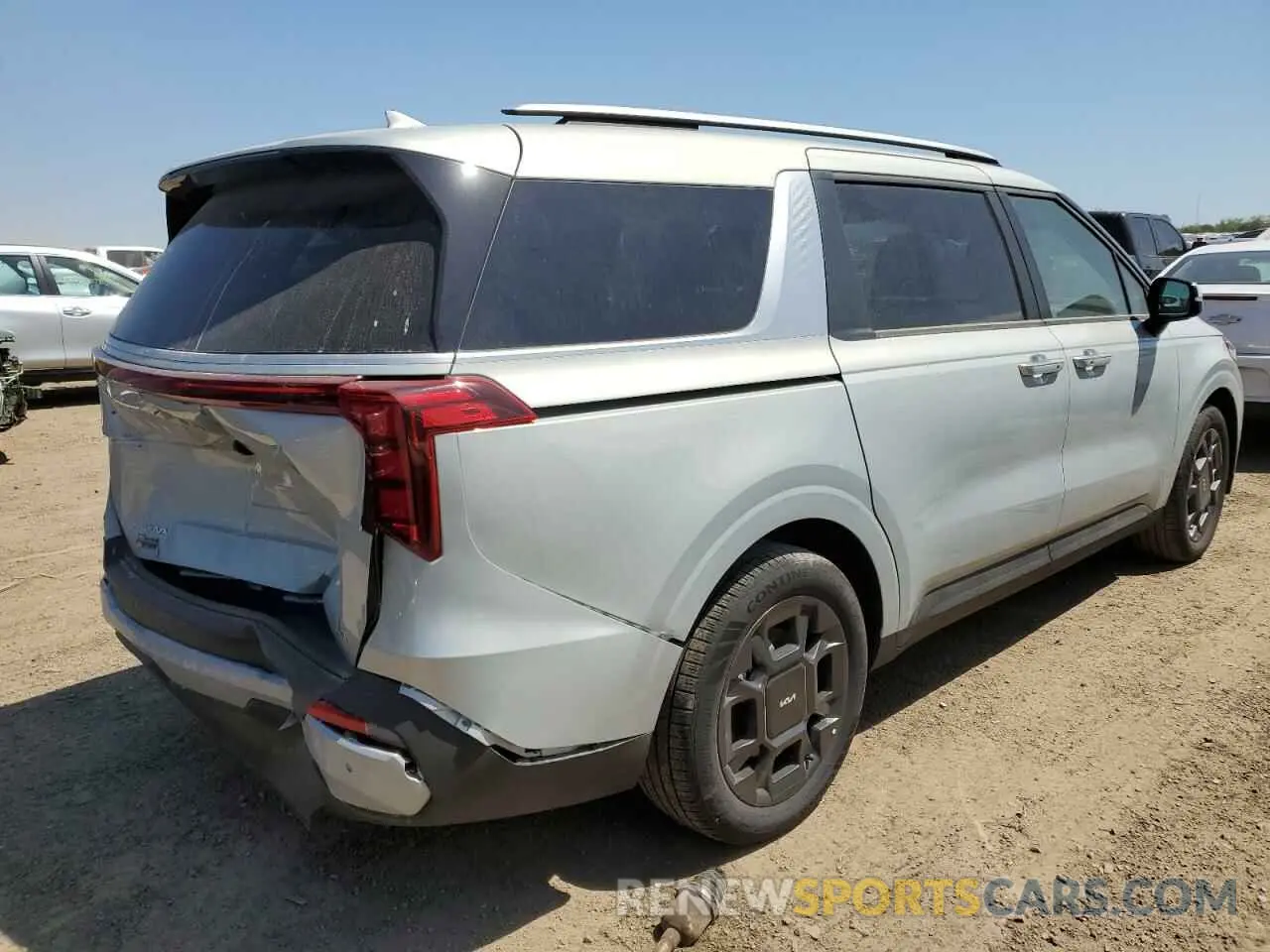 3 Photograph of a damaged car KNDNC5KA8S6040956 KIA CARNIVAL E 2025