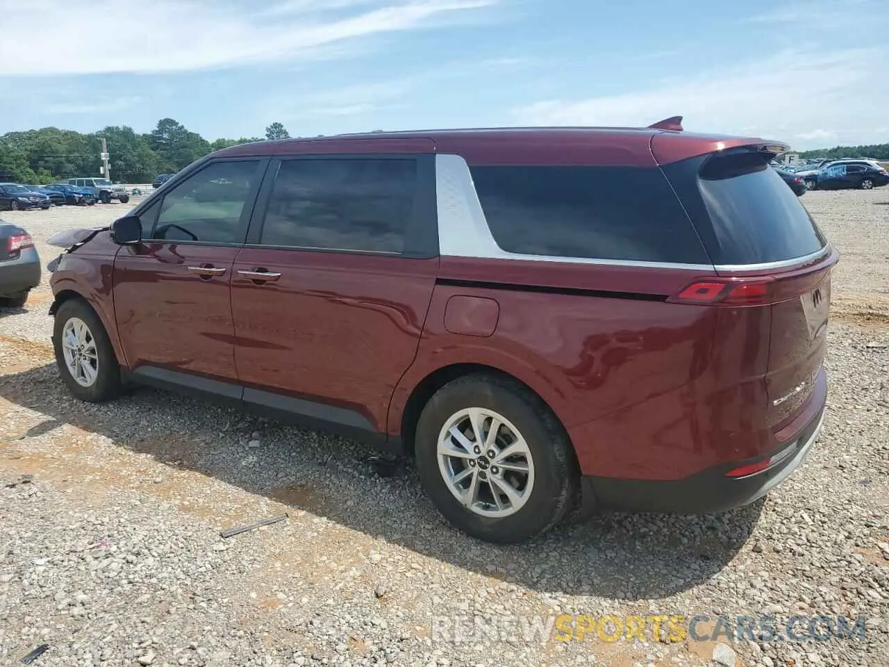 2 Photograph of a damaged car KNDNB4H31N6109352 KIA CARNIVAL L 2022
