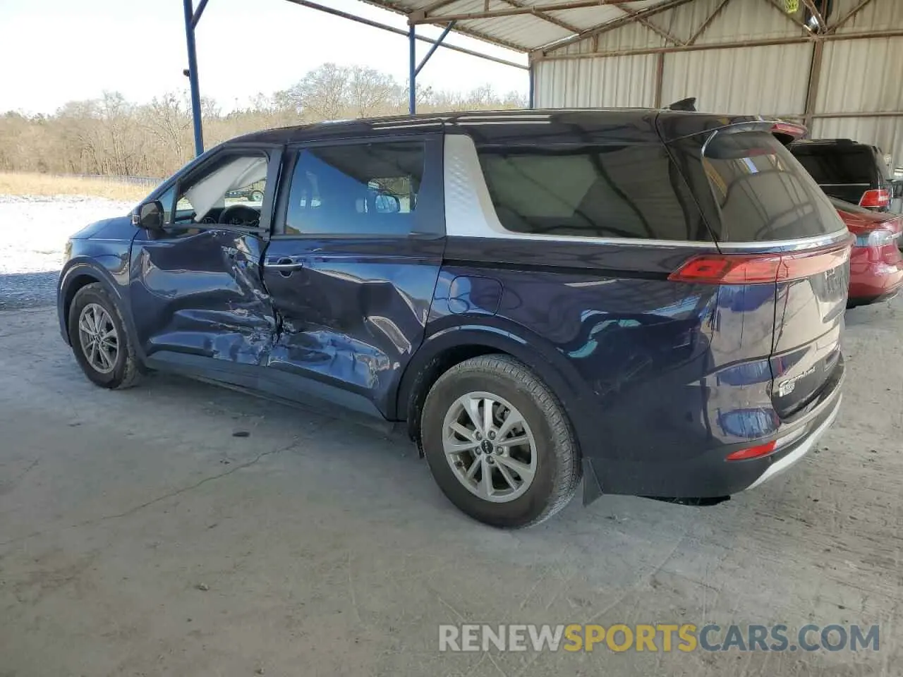 2 Photograph of a damaged car KNDNB4H35N6132519 KIA CARNIVAL L 2022