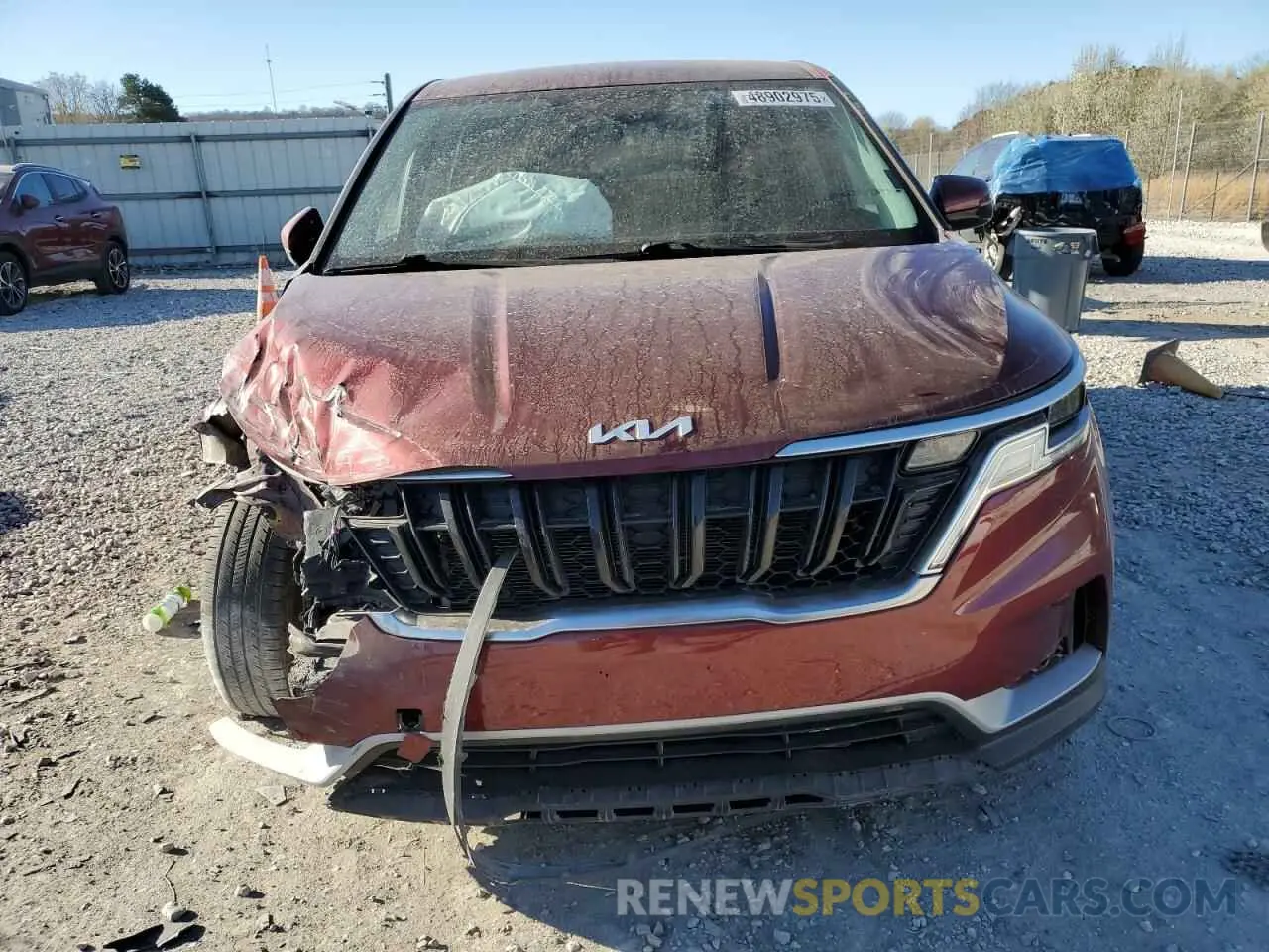 5 Photograph of a damaged car KNDNB4H36P6262974 KIA CARNIVAL L 2023