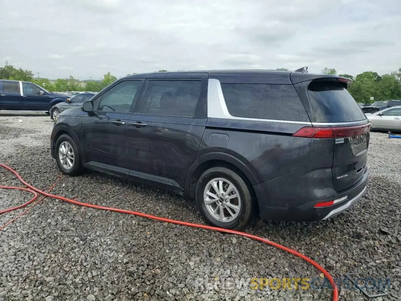 2 Photograph of a damaged car KNDNB4H36P6279810 KIA CARNIVAL L 2023
