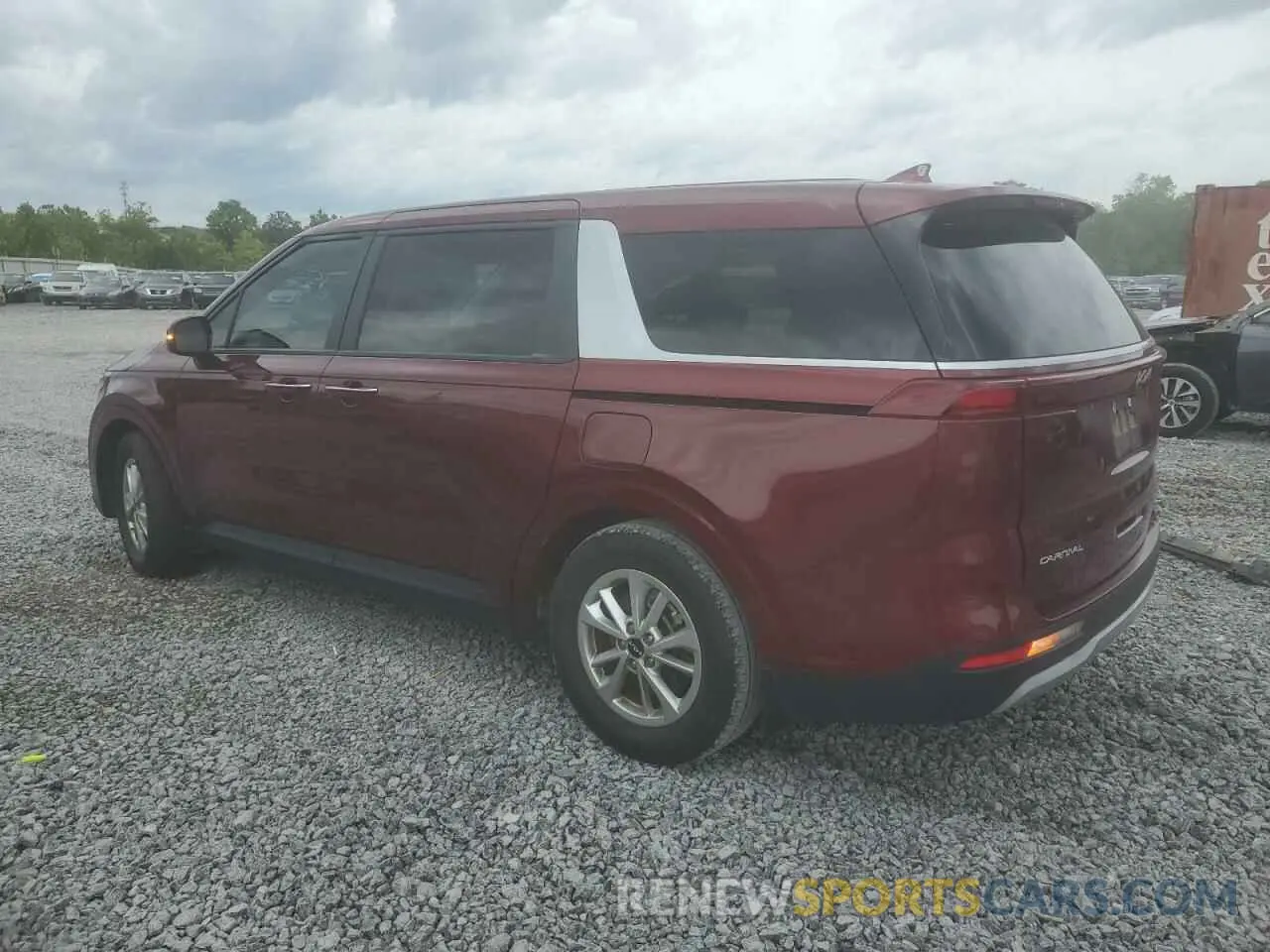 2 Photograph of a damaged car KNDNB4H37P6252874 KIA CARNIVAL L 2023