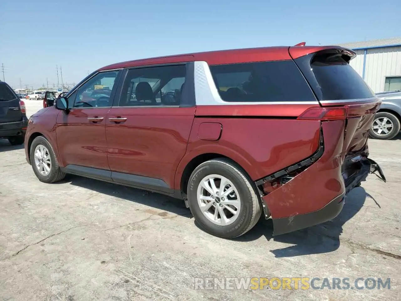 2 Photograph of a damaged car KNDNB4H30R6306809 KIA CARNIVAL L 2024
