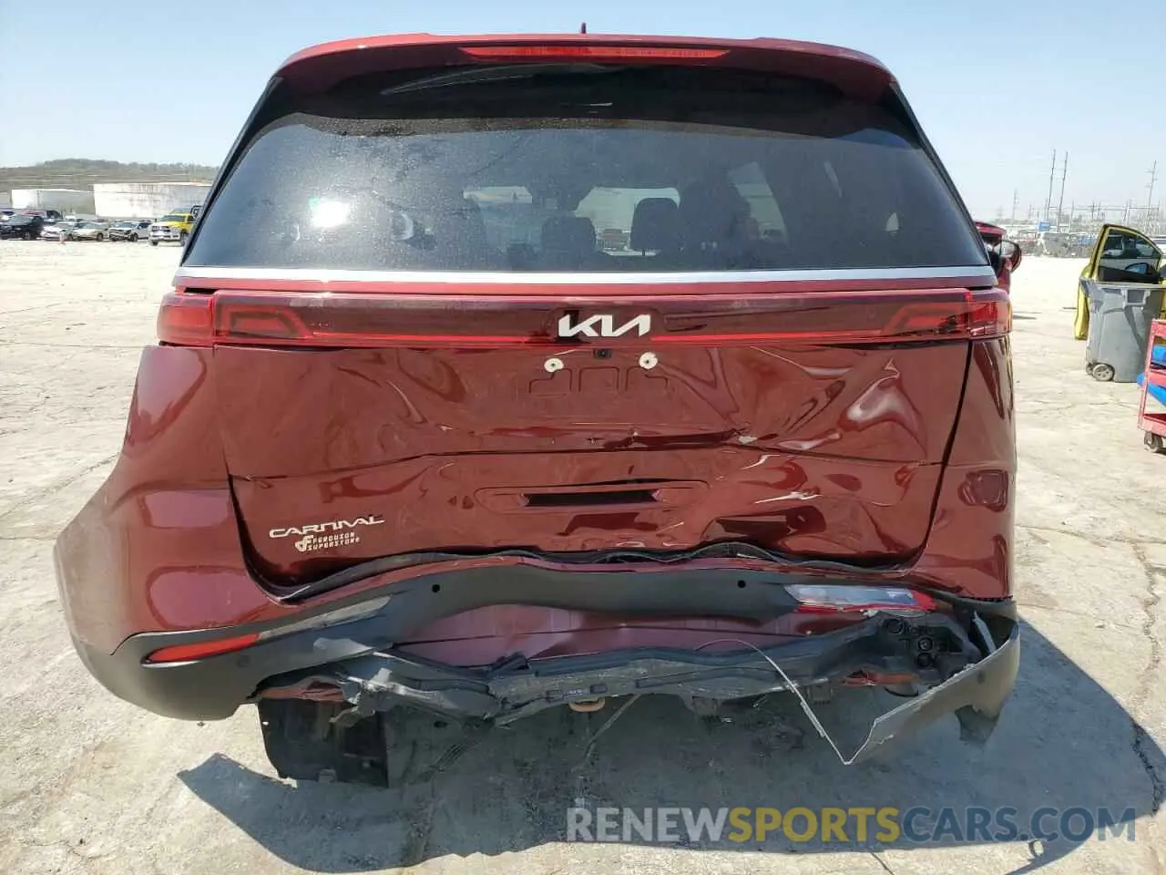 6 Photograph of a damaged car KNDNB4H30R6306809 KIA CARNIVAL L 2024