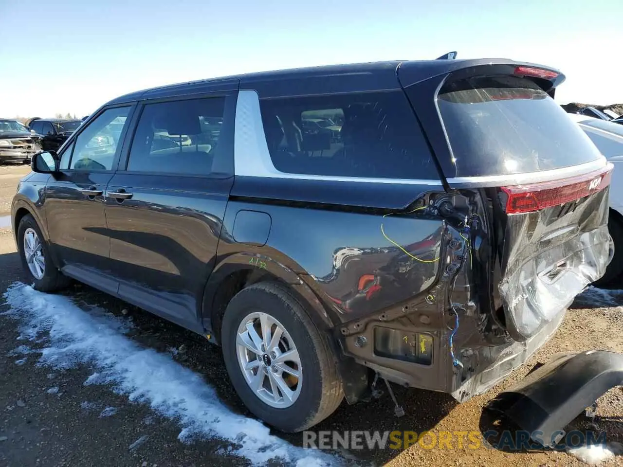 2 Photograph of a damaged car KNDNB4H30R6433818 KIA CARNIVAL L 2024