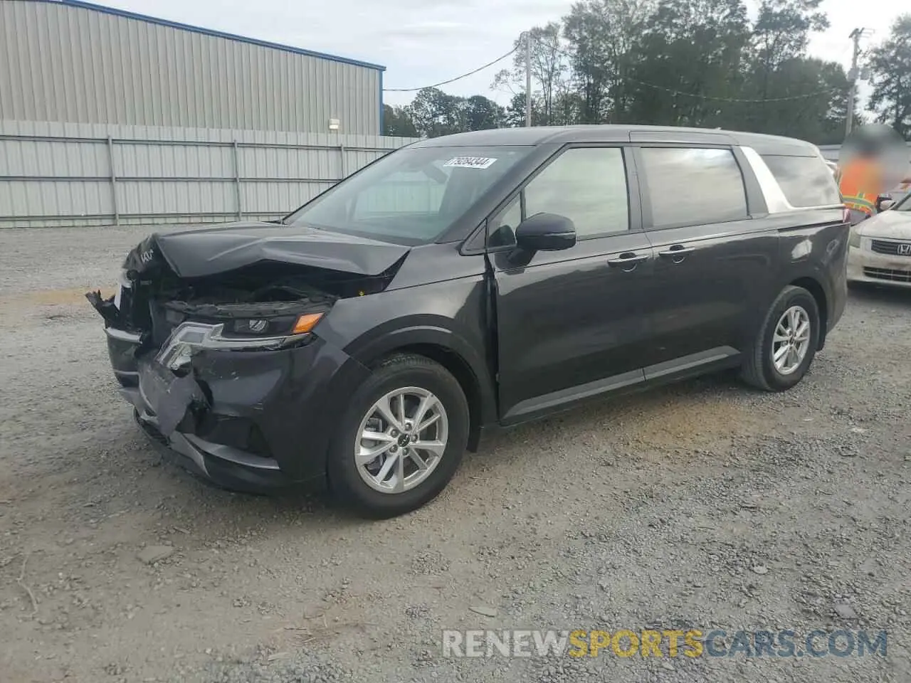 1 Photograph of a damaged car KNDNB4H31R6403369 KIA CARNIVAL L 2024