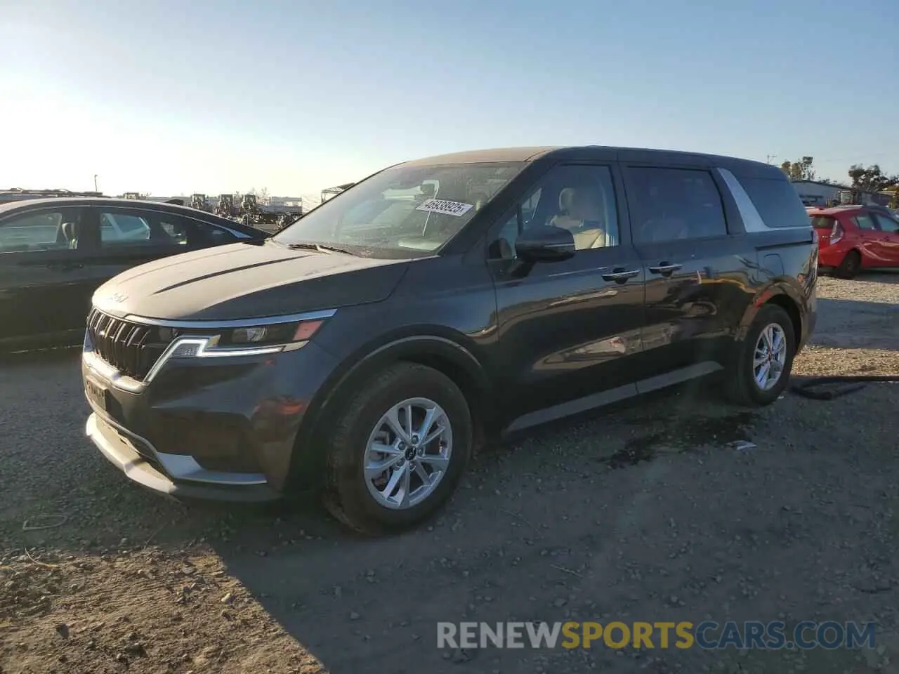 1 Photograph of a damaged car KNDNB4H31R6441748 KIA CARNIVAL L 2024
