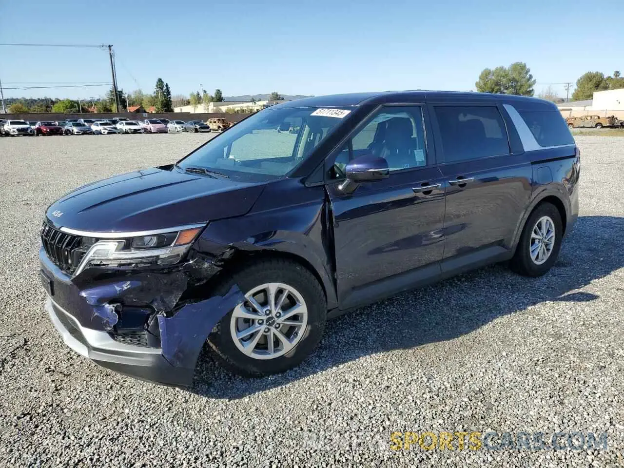 1 Photograph of a damaged car KNDNB4H33R6304892 KIA CARNIVAL L 2024