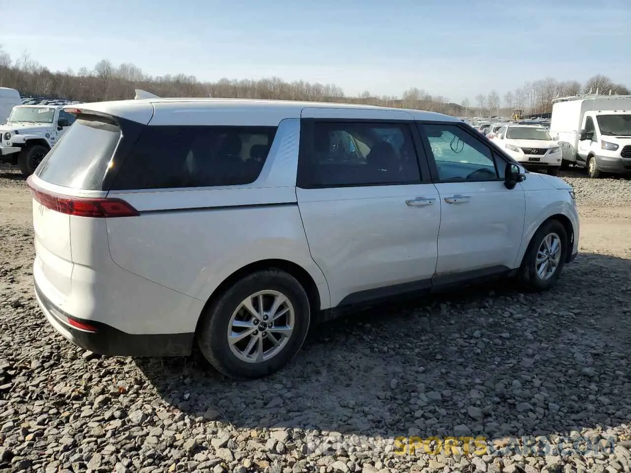 3 Photograph of a damaged car KNDNB4H33R6306822 KIA CARNIVAL L 2024