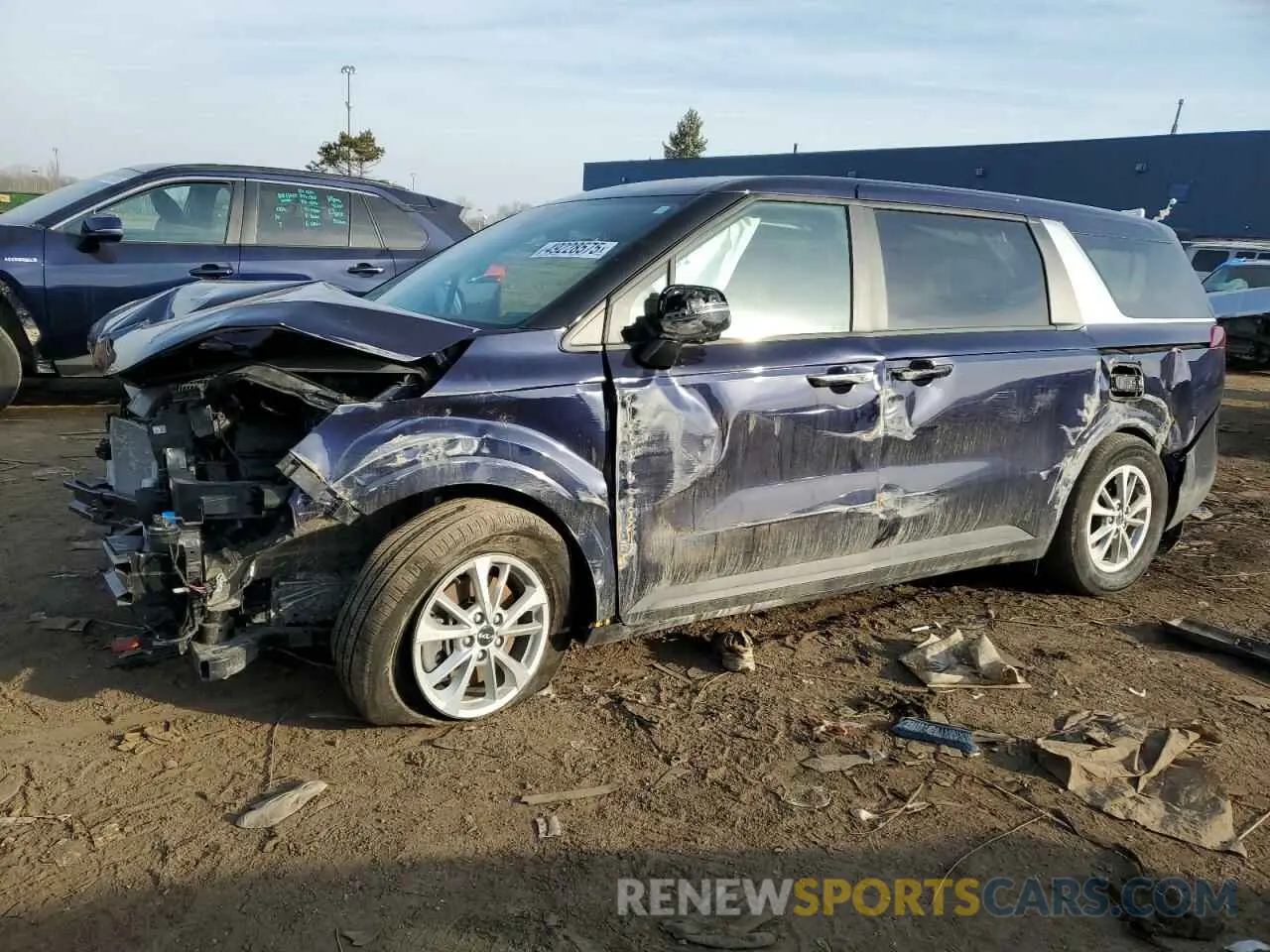 1 Photograph of a damaged car KNDNB4H34R6355298 KIA CARNIVAL L 2024