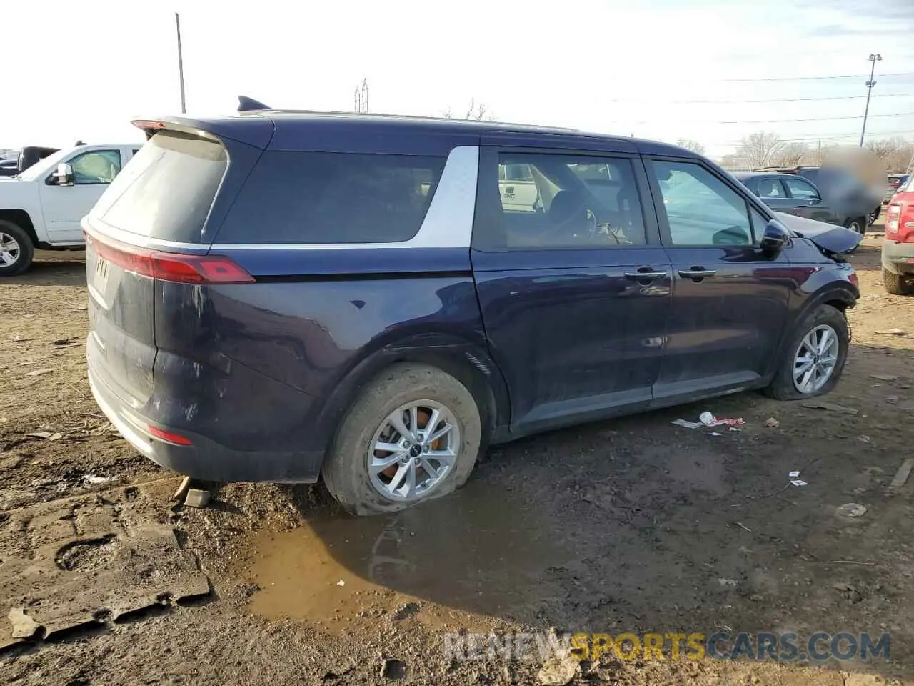 3 Photograph of a damaged car KNDNB4H34R6355298 KIA CARNIVAL L 2024