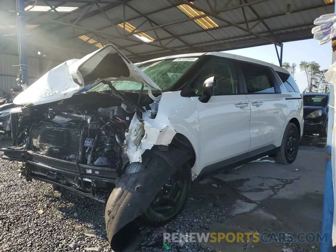 1 Photograph of a damaged car KNDNB5K32S6460121 KIA CARNIVAL L 2025
