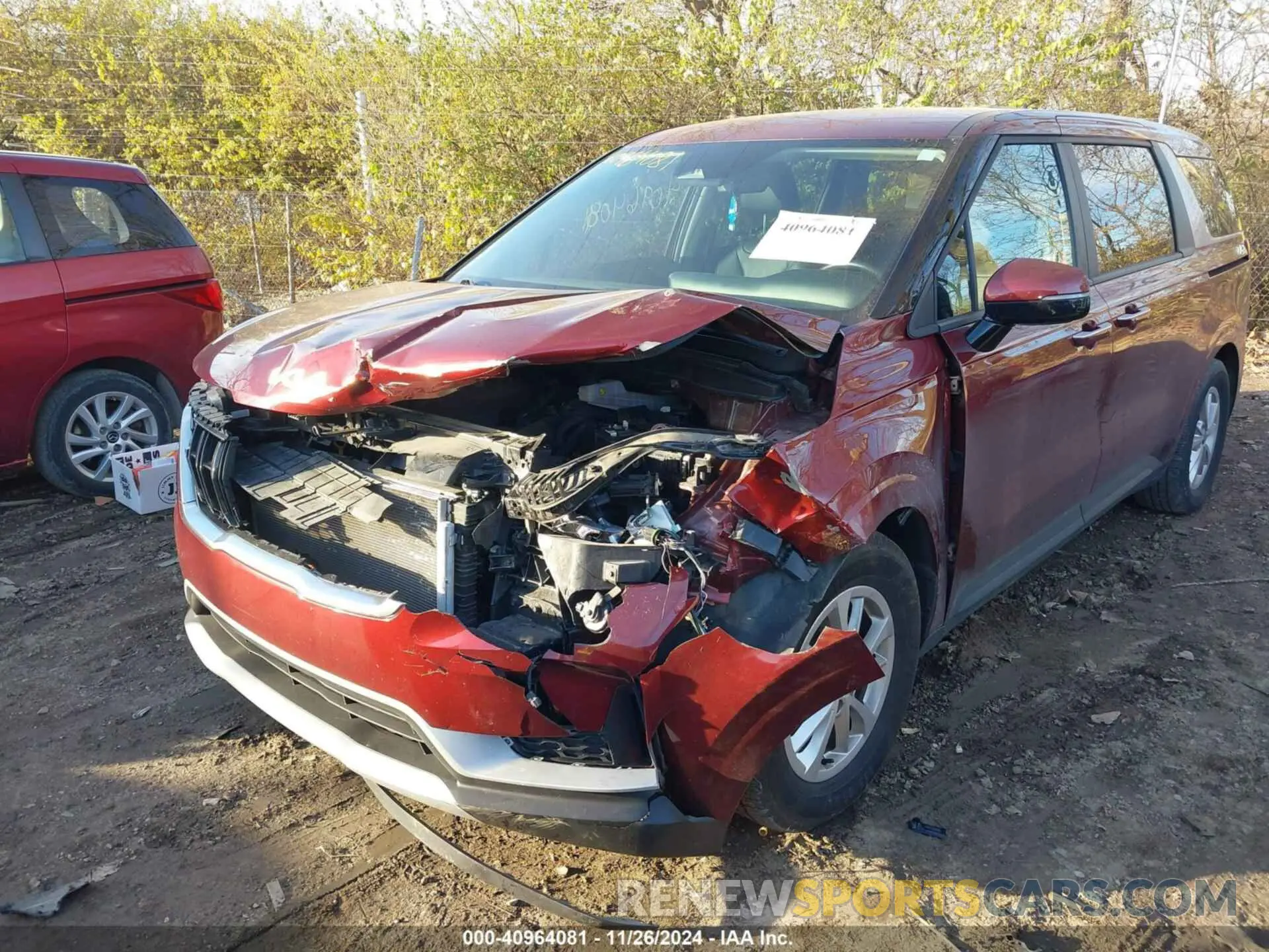 6 Photograph of a damaged car KNDNB4H30N6155433 KIA CARNIVAL MPV 2022