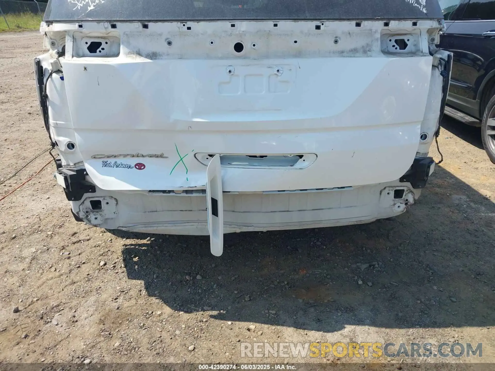 6 Photograph of a damaged car KNDNB4H36N6097554 KIA CARNIVAL MPV 2022