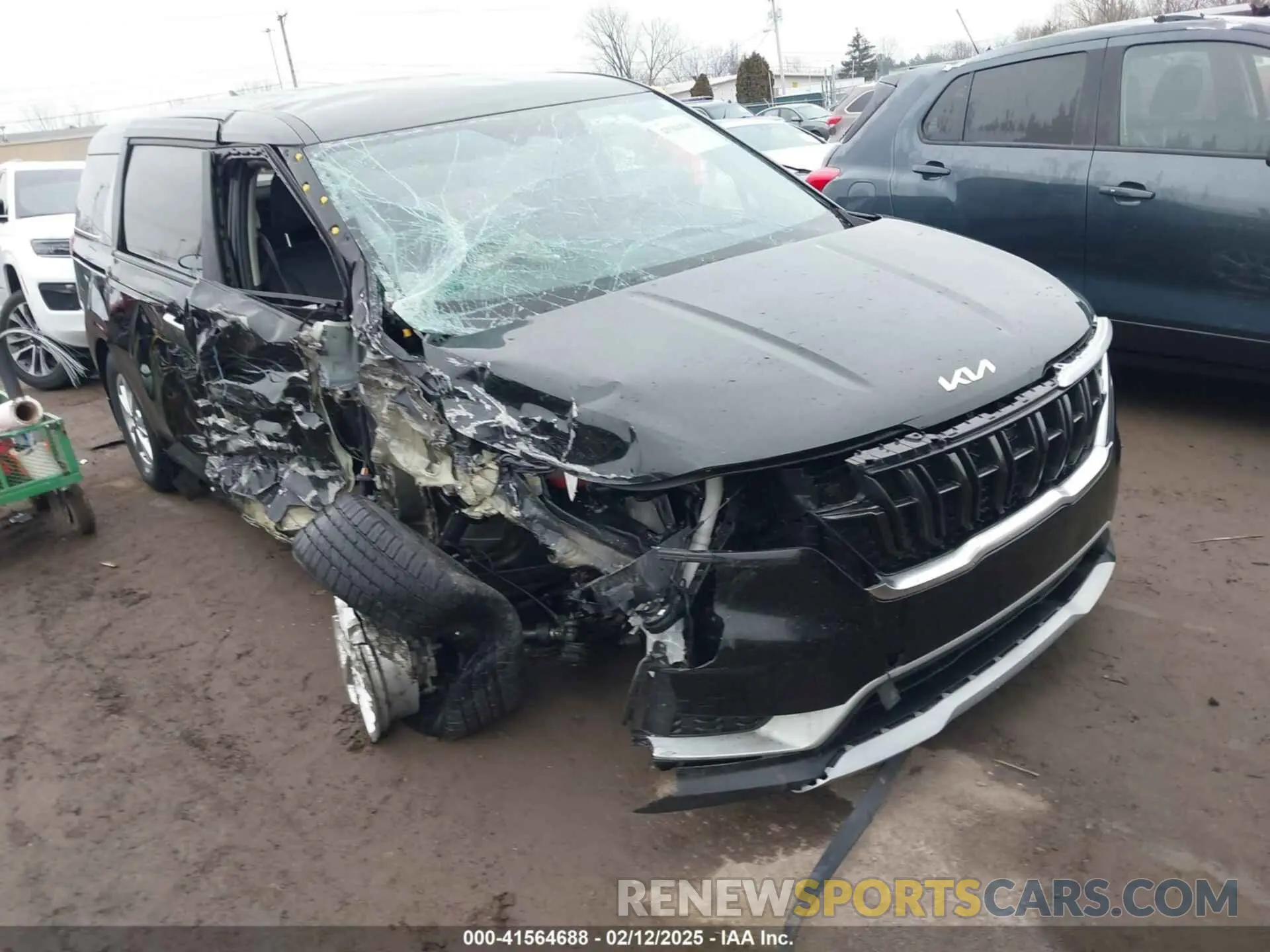 1 Photograph of a damaged car KNDNB4H39N6148397 KIA CARNIVAL MPV 2022