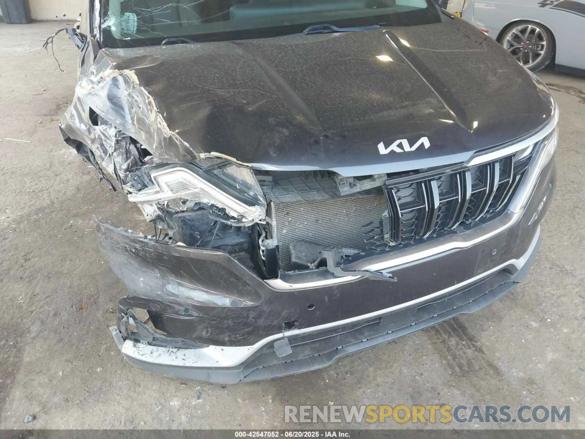 6 Photograph of a damaged car KNDNC5H35N6102441 KIA CARNIVAL MPV 2022